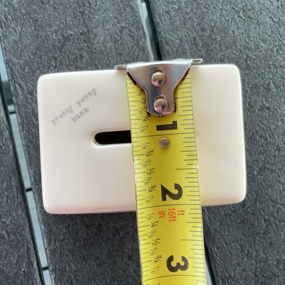 Chocolate Change Bank Ceramic 5” Tall w/Stopper About Face Designs Adorable - Picture 8 of 8